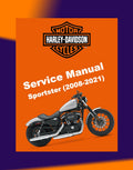 HARLEY DAVIDSON SPORTSTER MODELS 2008-2021 Full Manual Set – Service Manual and Spare Parts Catalog