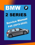 BMW 2 Series F45 ACTIVE TOURER 2015-2022 Full Manual Set – Repair & Maintenance Manual