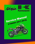 Kawasaki NINJA Z1000 SX 2017-2019 Full Manual Set – Repair & Maintenance Manual and Spare Parts Catalog and User Handbook