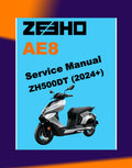 ZEEHO AE8 AE8+ AE8S+ 2024+ Full Manual Set – Repair & Maintenance Manual and Spare Parts Catalog and User Handbook