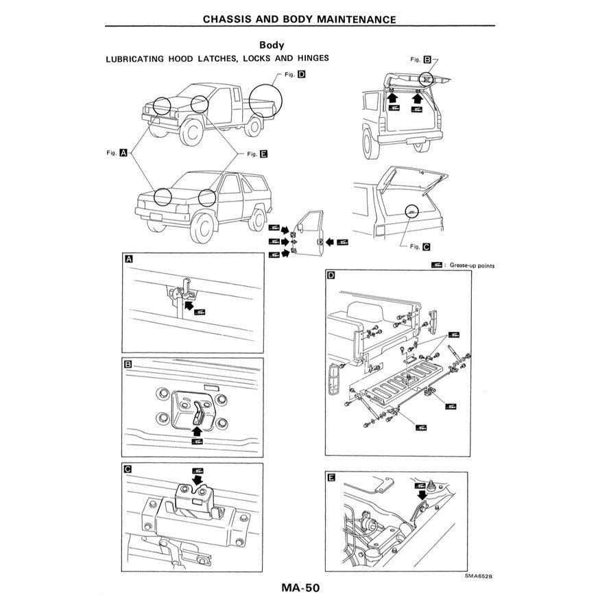 Nissan TERRANO D21 1985-1995 Full Manual Set – Repair & Maintenance Manual - page 4