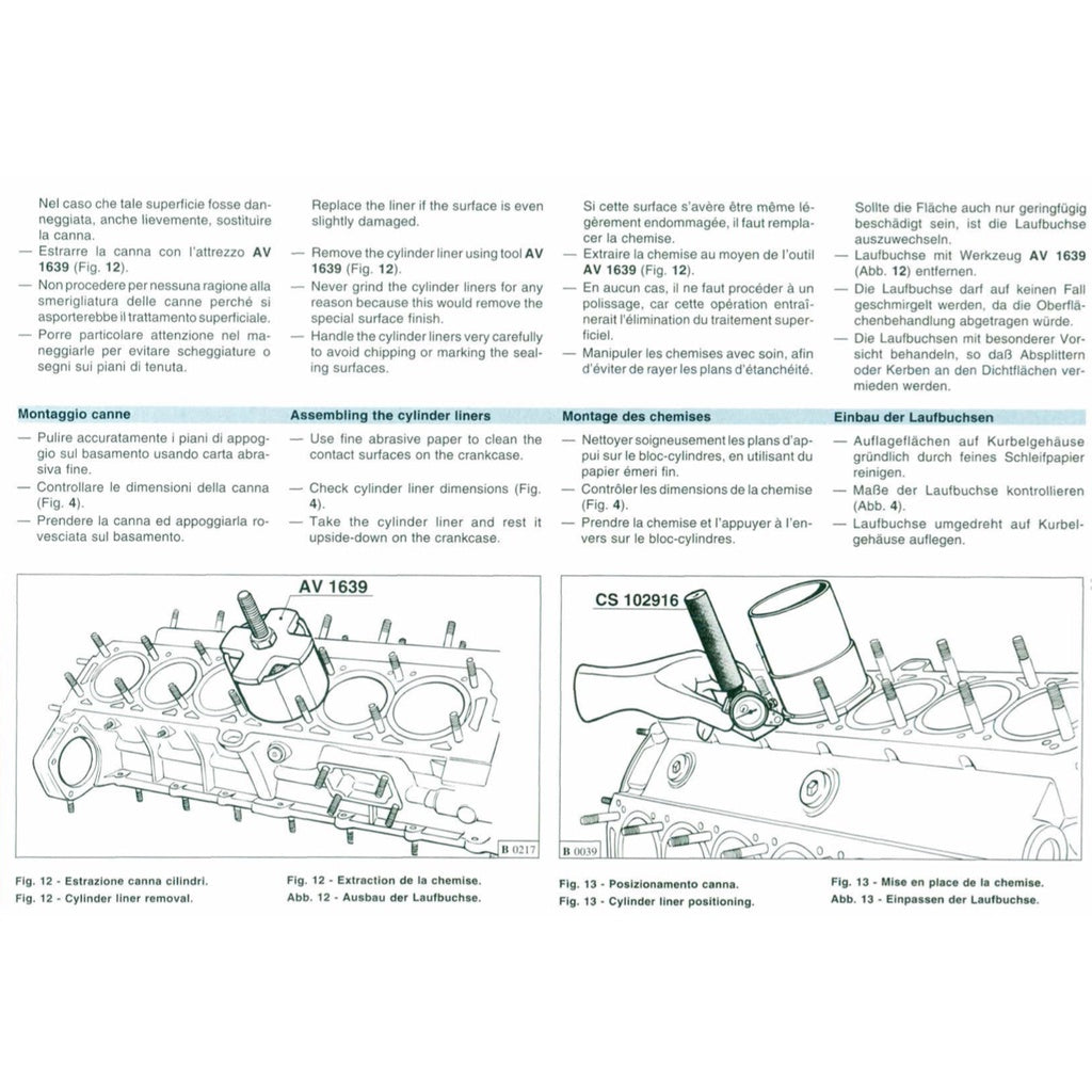Ferrari 550 MARANELLO F133 1996-2001 Full Manual Set – Repair & Maintenance Manual - page 3