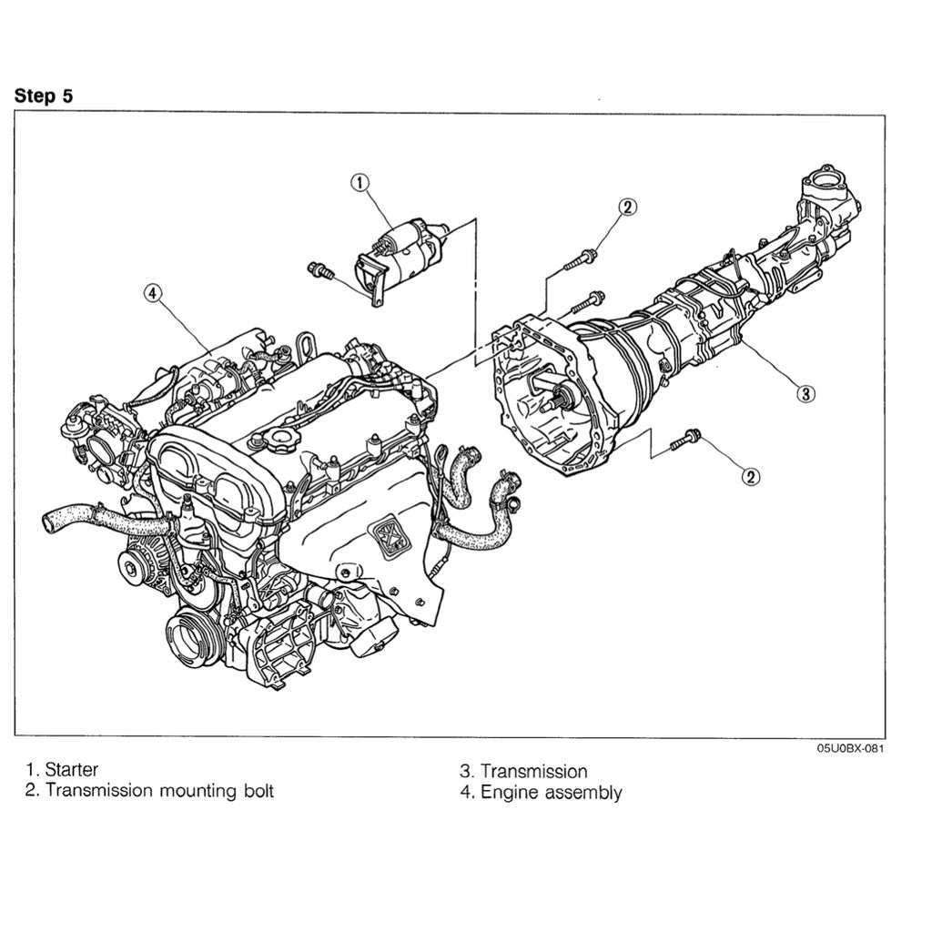 Mazda MX-5 MIATA NA Series 1990 Full Manual Set – Repair & Maintenance Manual - page 3