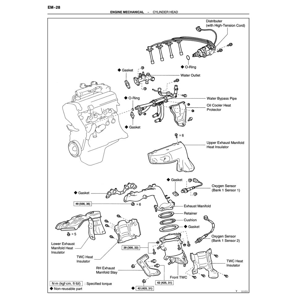 Toyota RAV4 XA10 1996-2000 Full Manual Set – Repair & Maintenance Manual - page 3