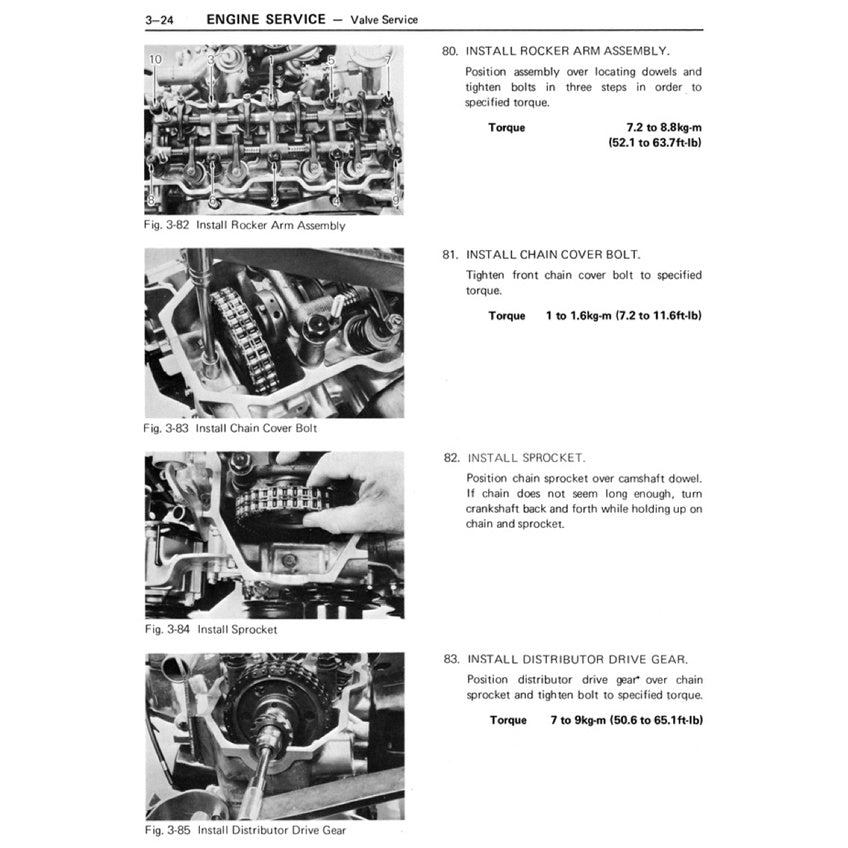 Toyota Engine 20R Workshop Repair Manual - page 5