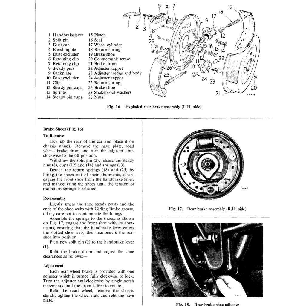 [CLASSIC] Triumph GT6 MK1/MK2/MK3 1966-1973 Full Manual Set – Repair & Maintenance Manual - page 7