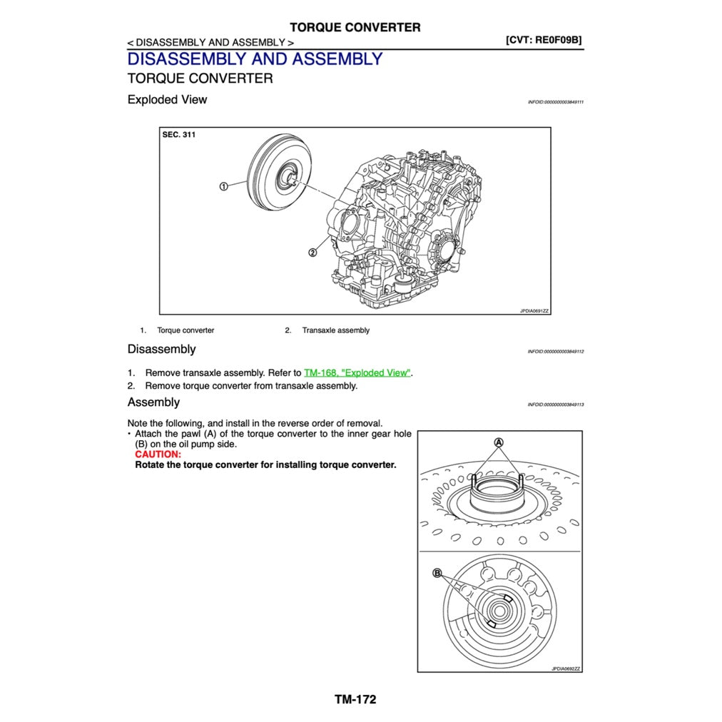 Nissan TEANA / ALTIMA J32 2008-2013 Full Manual Set – Repair & Maintenance Manual - page 5