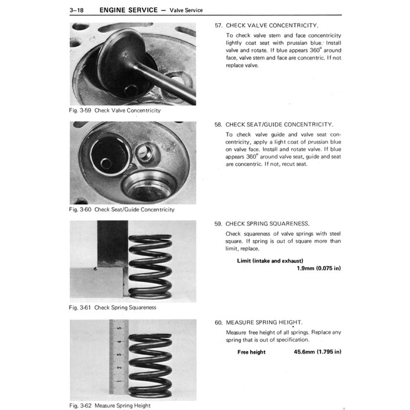 Toyota Engine 20R Workshop Repair Manual - page 6