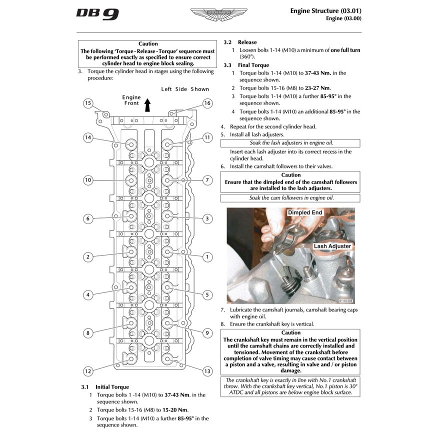ASTON MARTIN DB9 2005-2016 Full Manual Set – Repair & Maintenance Manual - page 4