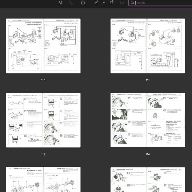 [CLASSIC] Toyota "F" Series Engine 1975-1988 Full Manual Set – Repair Manual - page 8