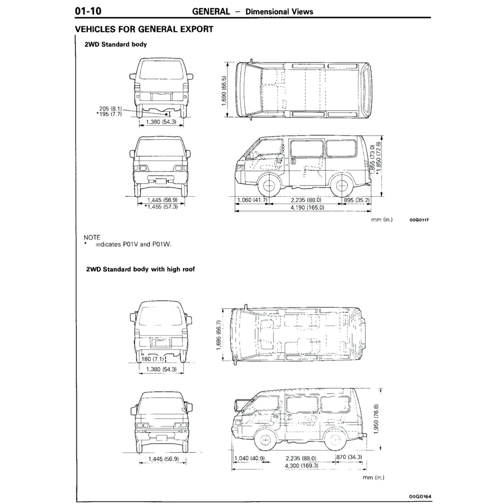 Mitsubishi DELICA L300 1986-1999 Full Manual Set – Repair & Maintenance Manual - page 2