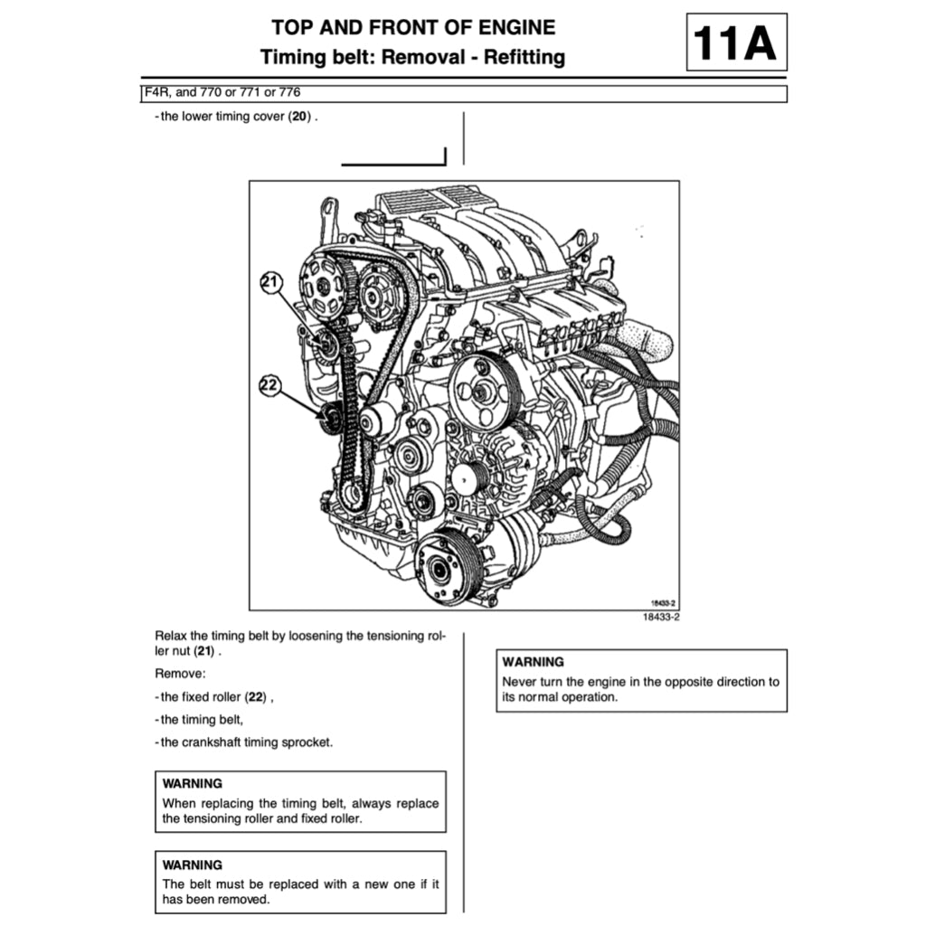 Renault SCENIC II J84 2003-2009 Full Manual Set – Repair & Maintenance Manual - page 7