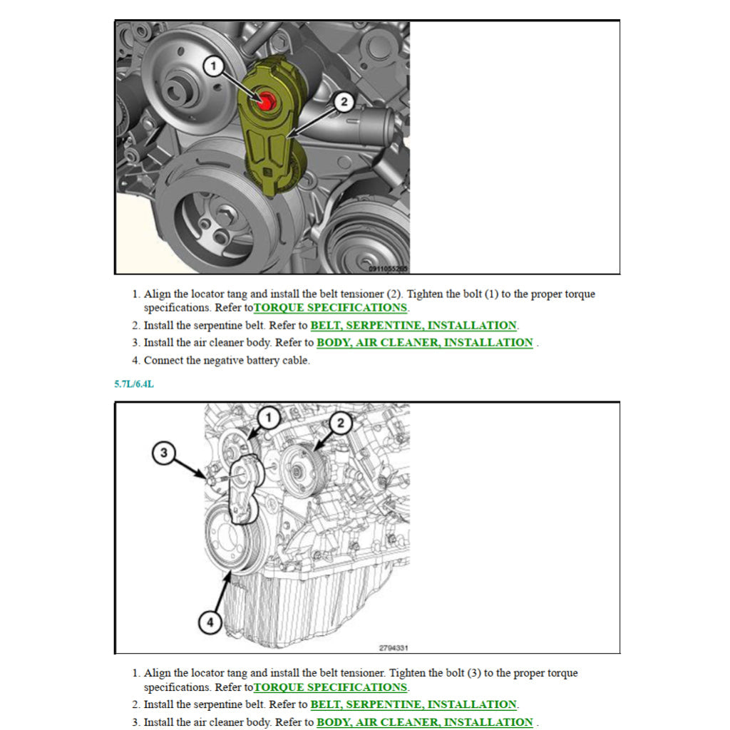 Dodge CHARGER LD 2015-2021 Full Manual Set – Repair & Maintenance Manual - page 3