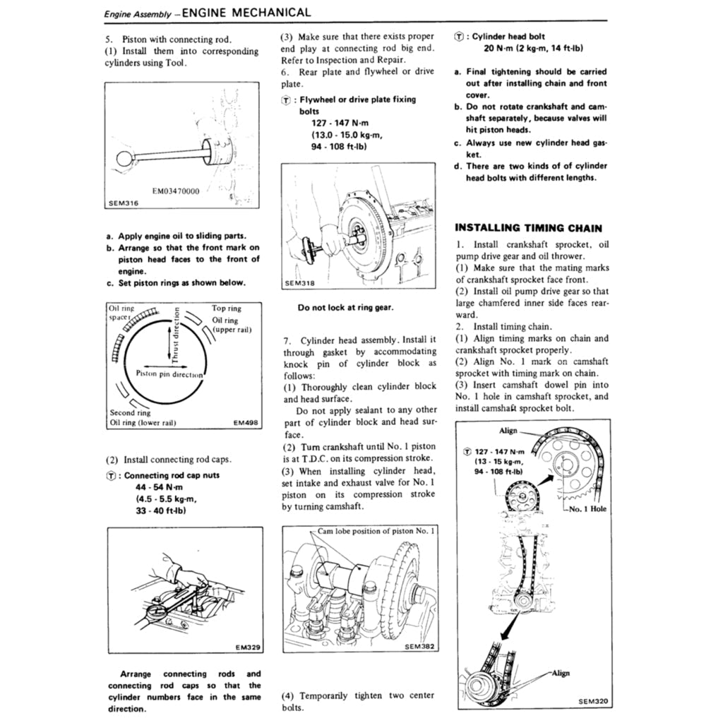 Datsun FAIRLADY 280ZX S130 1978-1983 Full Manual Set – Repair & Maintenance Manual - page 2