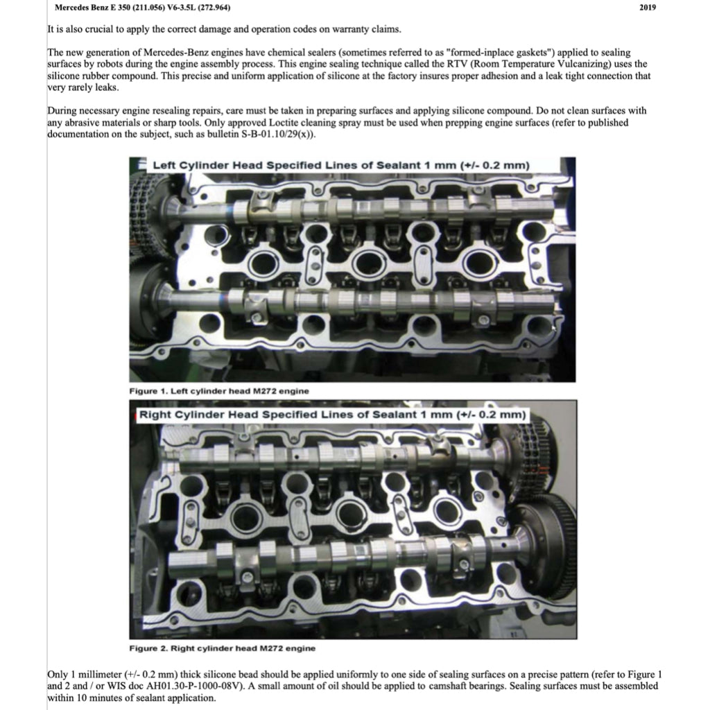 Mercedes-Benz E-CLASS W211 E350 M272 2002-2009 Full Manual Set – Repair & Maintenance Manual - page 5