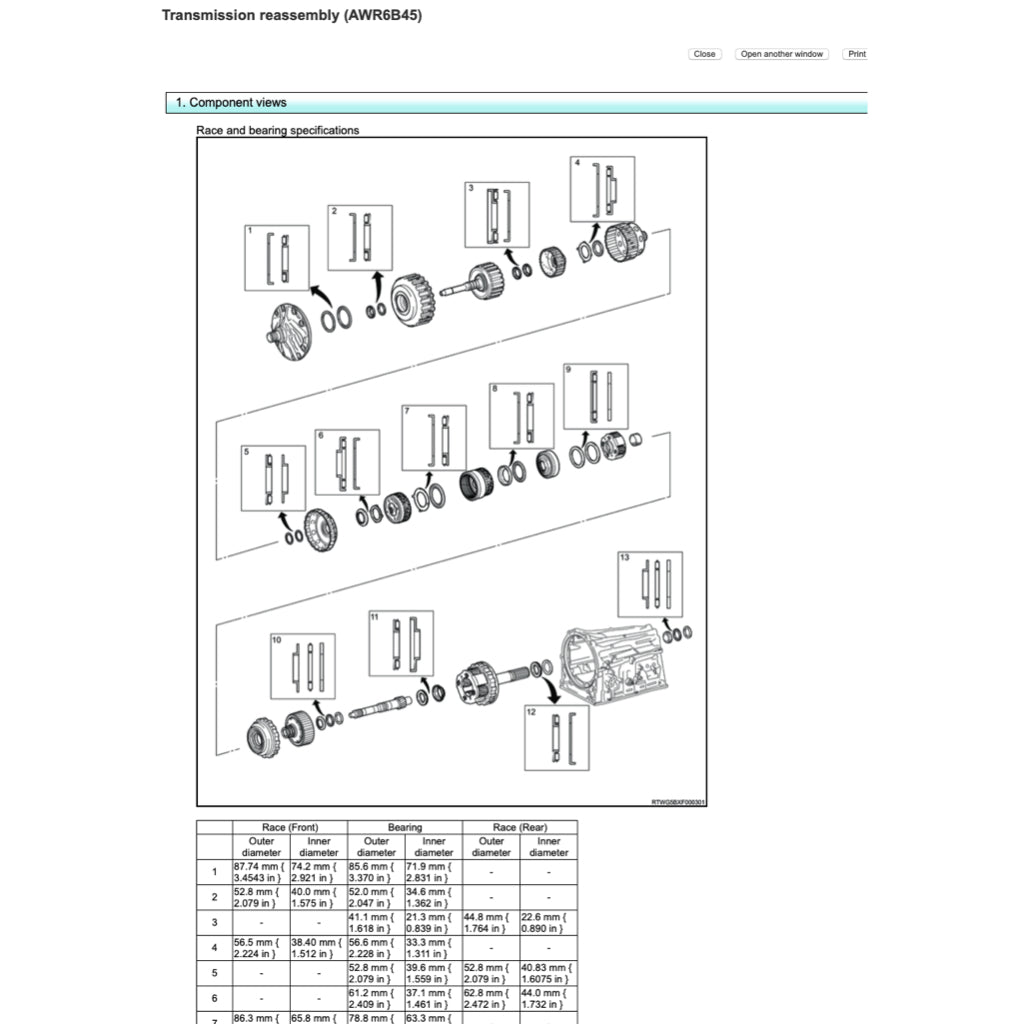Isuzu D-MAX / MU-X UCR/UCS 2021+ Full Manual Set – Repair & Maintenance Manual - page 8