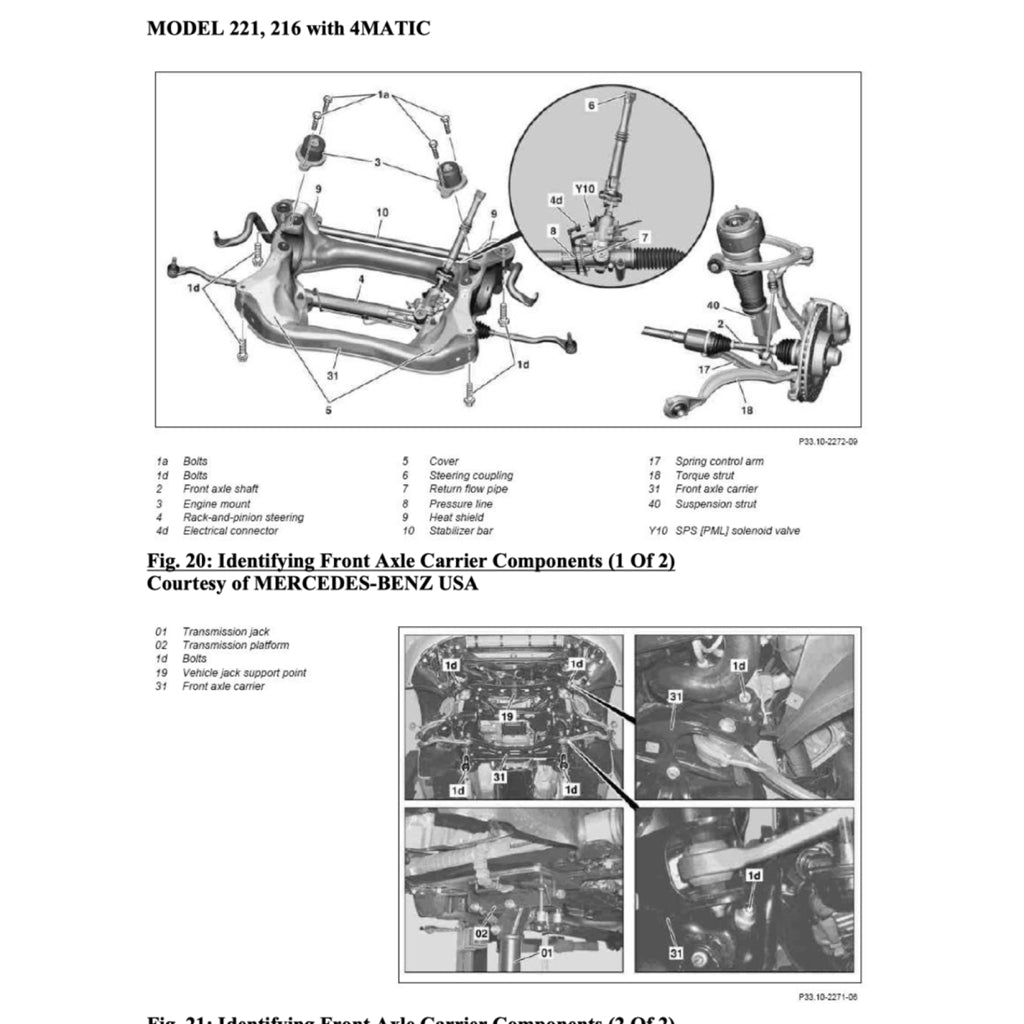 Mercedes-Benz W221 2006-2013 Full Manual Set – Repair & Maintenance Manual - page 6
