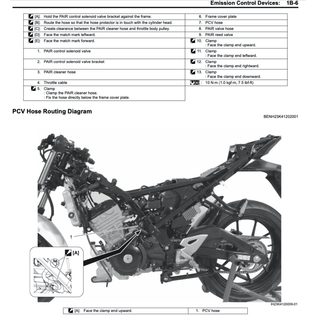 Suzuki GSXS 150 / GSX-S 150 / GSX-S150 L8 2017+ Full Manual Set – Repair & Maintenance Manual and Spare Parts Catalog and User Handbook - page 6
