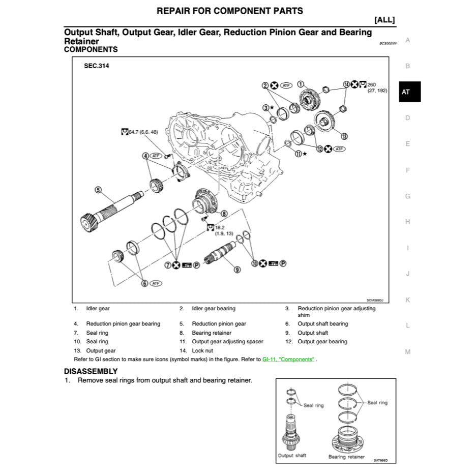 Nissan NOTE E11 2004-2013 Full Manual Set – Repair & Maintenance Manual - page 5
