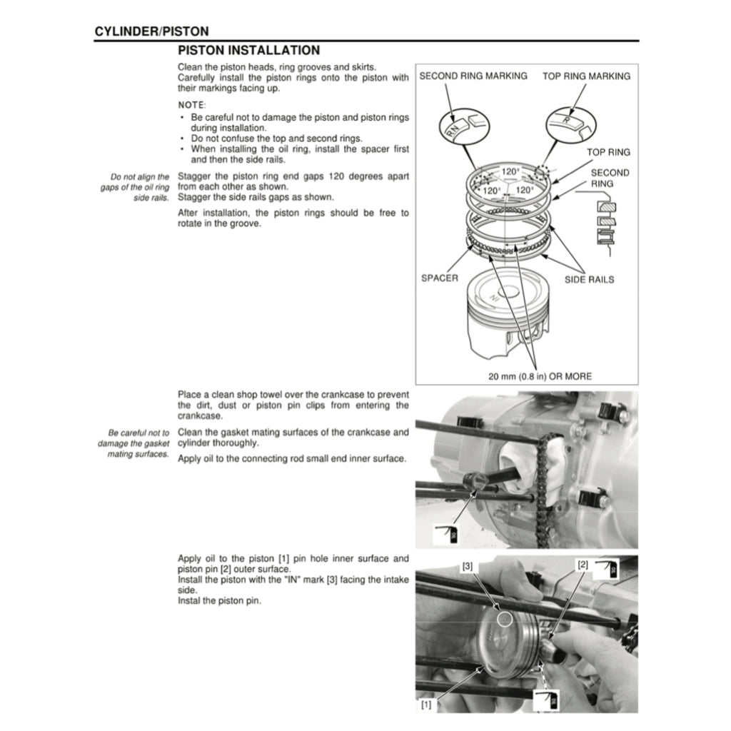 Honda DREAM EX5 FI 110i 2013-2018 Full Manual Set – Repair & Maintenance Manual and Spare Parts Catalog and User Handbook - page 6