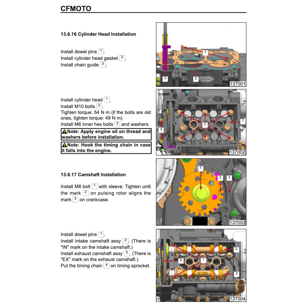 CFMoto 400GT 2019-2023 Full Manual Set – Repair & Maintenance Manual and Spare Parts Catalogand User Handbook - page 6