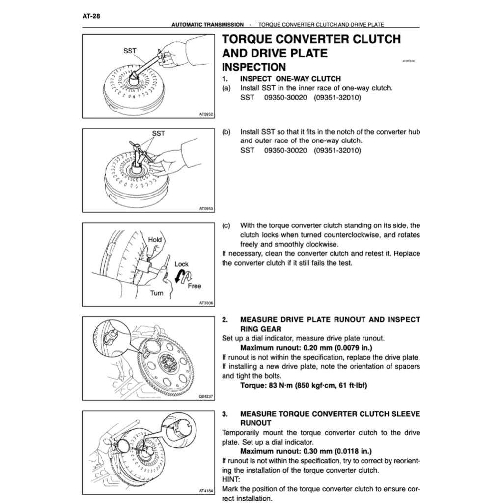 Toyota 4RUNNER N180 1996-2002 Full Manual Set – Repair & Maintenance Manual - page 6