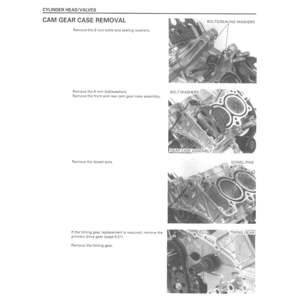Honda VFR800 Fi INTERCEPTOR 1997-2001 Full Manual Set – Repair & Maintenance Manual and User Handbook - page 7