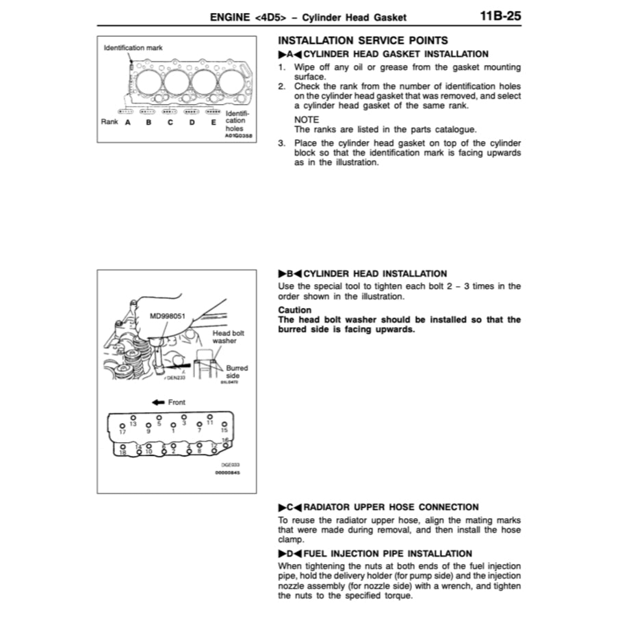 Mitsubishi PAJERO SPORT 1996-2008 Full Manual Set – Repair & Maintenance Manual - page 4