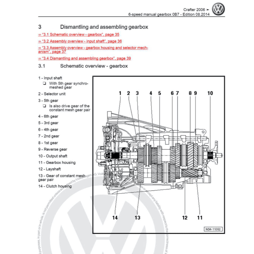 VW CRAFTER 2E/2F 2006-2017 Full Manual Set – Repair & Maintenance Manual - page 5