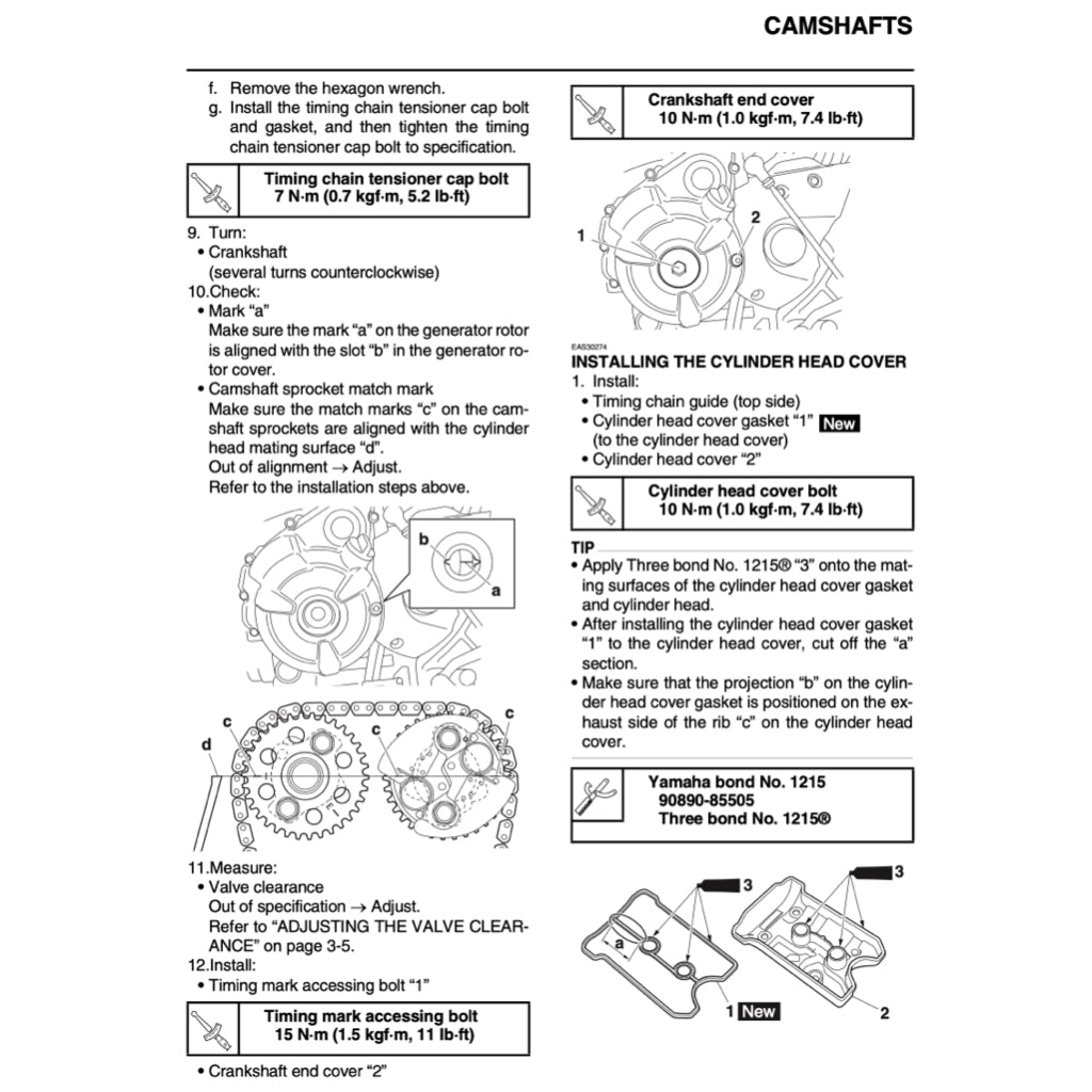Yamaha MT-07 MT07 2021-2022 Full Manual Set – Repair & Maintenance Manual and User Handbook - page 7