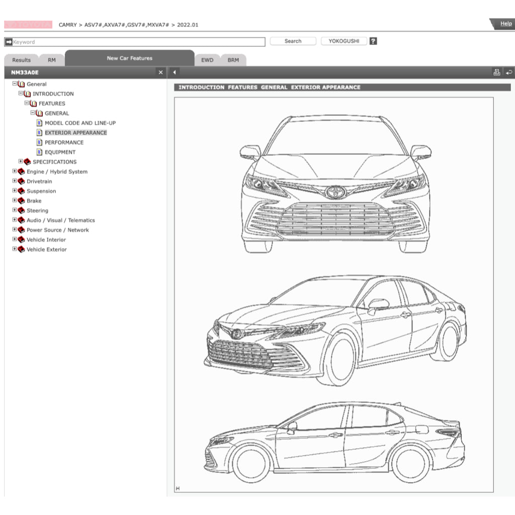 Toyota CAMRY ASV70 2018+ Full Manual Set – Repair & Maintenance Manual - page 2
