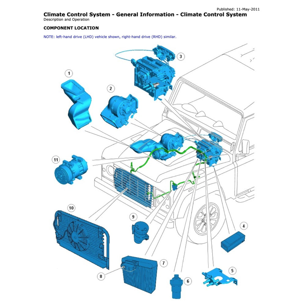 Land Rover DEFENDER ID4 2012-2019 Full Manual Set – Repair & Maintenance Manual - page 8