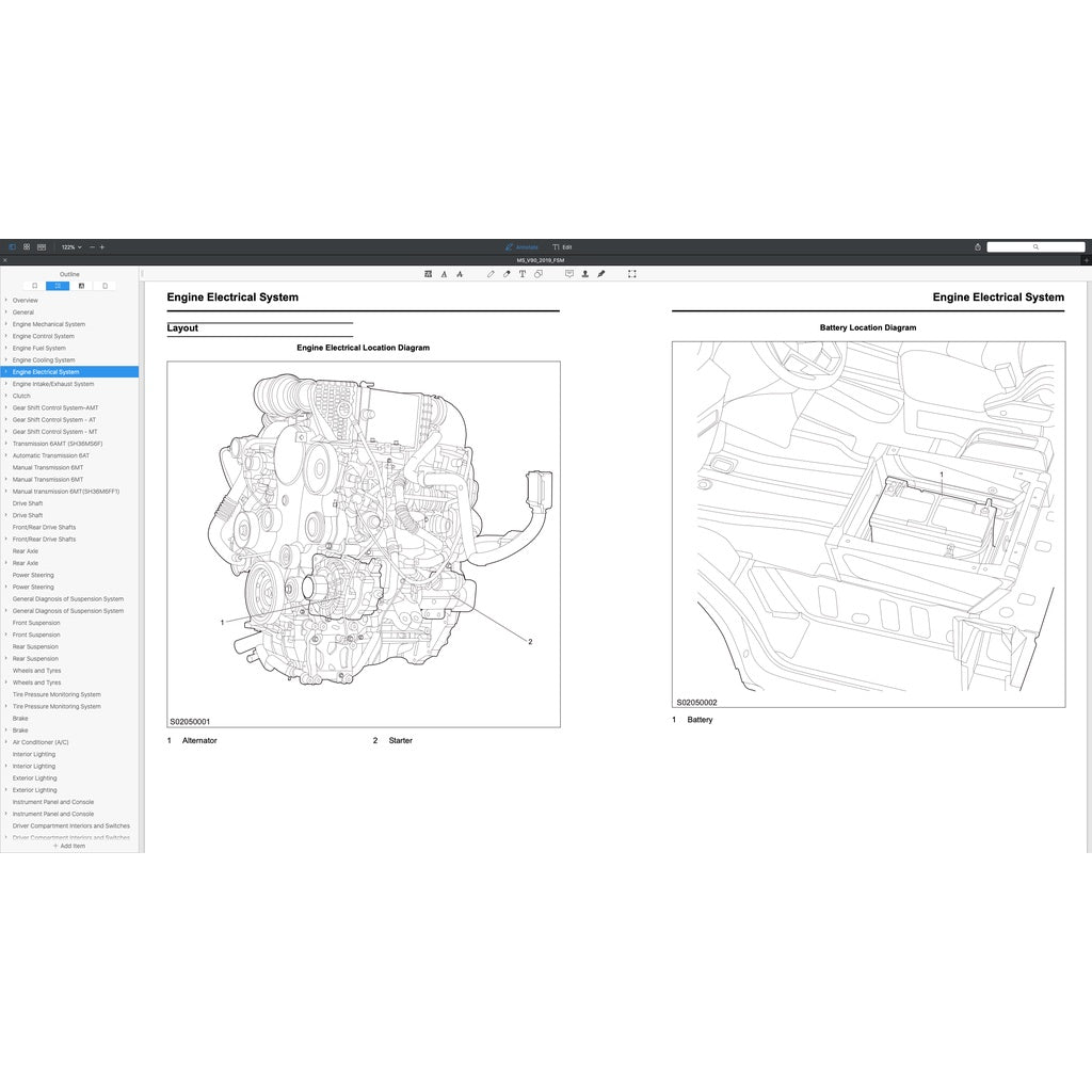 Maxus V90 /DELIVER 9 2019-2023 Full Manual Set – Repair & Maintenance Manual - page 7