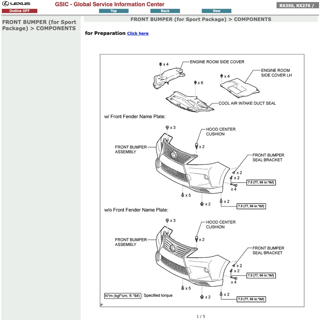 Lexus RX270 AGL10 2010-2015 Full Manual Set – Repair & Maintenance Manual - page 4